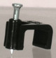 Cable-Clip Black RG6-Dual (Price/100) - 200-962BK Cable-Clip Black RG6-Dual (Price/100) - 200-962BK